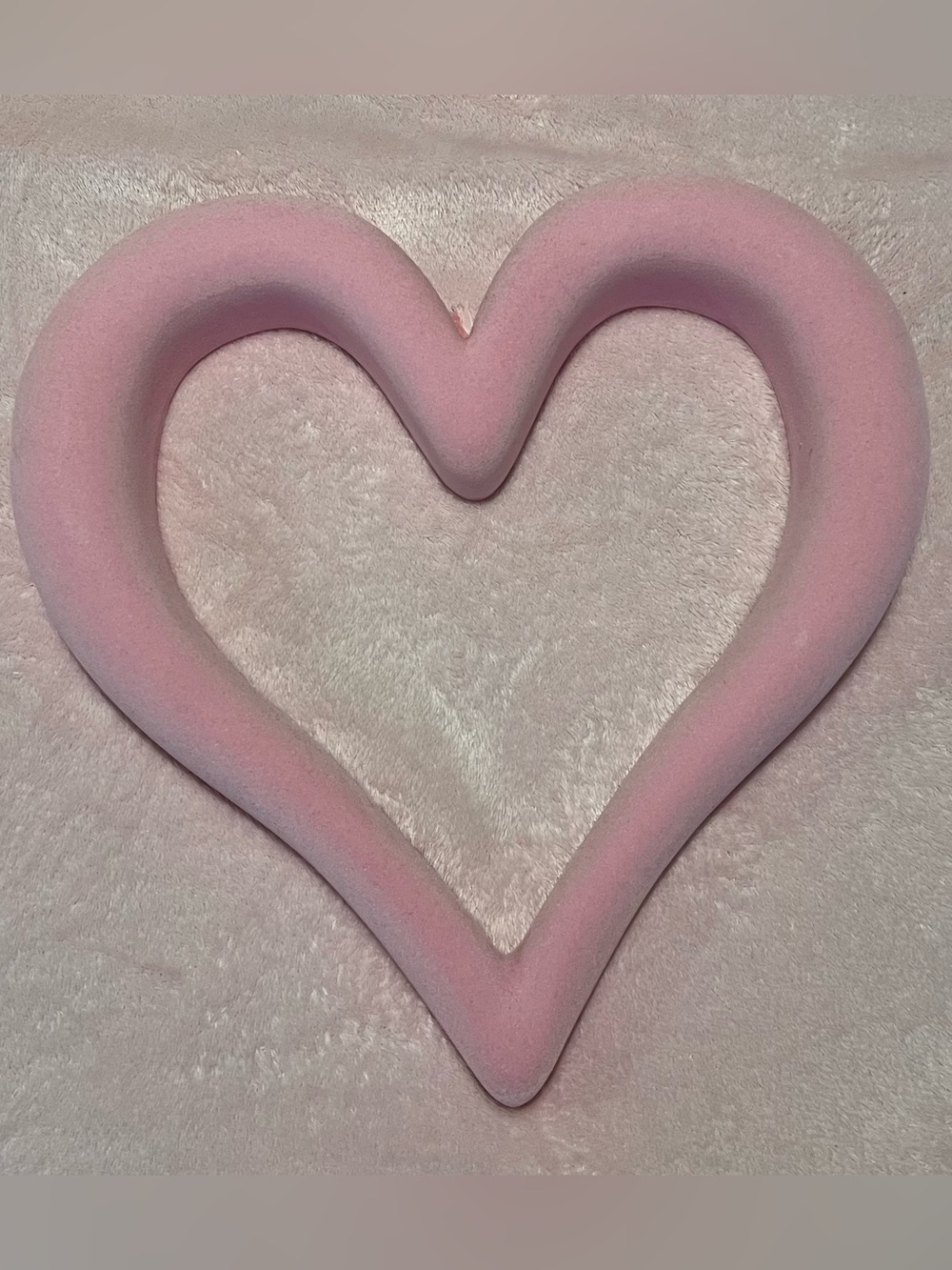 Pink Heart-Shaped Room Decor